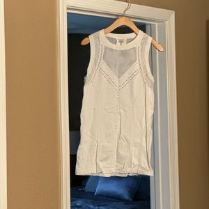 Athleta white tank top